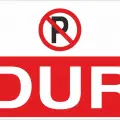 Dur Levhası Fabrika ve İşyeri Trafik Uyarı Tabelası