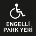 Engelli Park Yeri Boyama Şablonu 3 mm Ham MDF