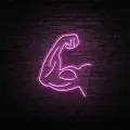 Gym Fitness Neon Led Duvar Yazısı Dekoratif Duvar Aydinlatmasi Gece Lambası