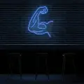 Gym Fitness Neon Led Duvar Yazısı Dekoratif Duvar Aydinlatmasi Gece Lambası