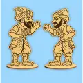 Hacivat & Karagöz Ahşap Etkinlik Boyama Standlı