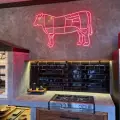 Işıklı Kasap Tabelası Neon Led İç Mekan Levha