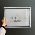 Kabartma Pleksi Kapı ve Duvar Tabelası
