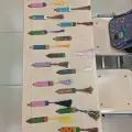 Kalem Figürlü Dekoratif El Sanatı Boyanabilir 100 Adet DİY