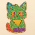 Kedi Ahşap Boyama Okul Diy Etkinlik Aktivite Sanat