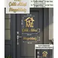 Kişiye Özel Gold ve Gümüş Aynalı Pleksi Kapı Süsü - İsimli HOME ve Hoşgeldiniz Yazılı 3lü Duvar Dekoru Seti