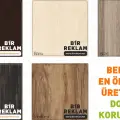 Masaüstü Rezerve Yazısı Mdf Lazer Kesim