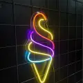 Neon Led Dondurma Külahı