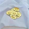 Özel Tasarım Gold Pleksi Düğün, Nişan ve Bebek Nikah Şekeri Pleksi