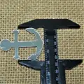 Pleksi çapa modeli 4x3 cm