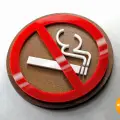 Premium Ahşap Pleksi Sigara İçilmez Tabelası 15 cm | Vidasız Montajlı Dekoratif Levha