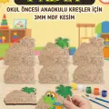 Sevimli Dinozor Boyama Aktivitesi | Okul Öncesi Anaokulu Kreş Etkinliği
