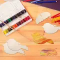 Sevimli Kuş Ahşap Etkinlik Boyama Okul Aktivite Sanat 1 Adet
