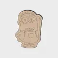 Sevimli Minion Ahşap Boyama Anaokul Etkinlik