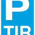 Tır Park Yeri Levhası Ağır Araç Otopark Tabelası