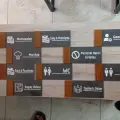Wooden Seri Yönlendirme Tabela Levha