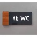 Wooden Seri Yönlendirme Tabela Levha