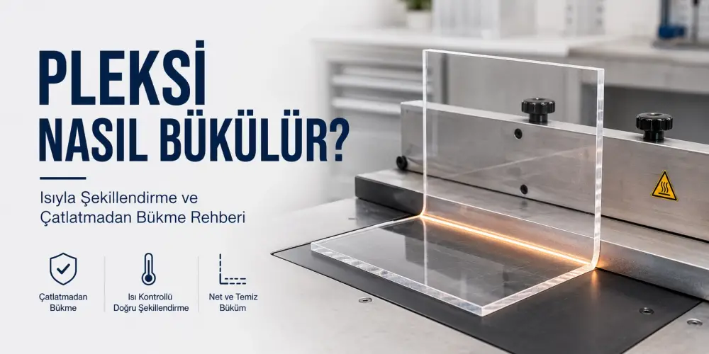 Pleksi Nasıl Bükülür? Isıyla Şekillendirme ve Çatlatmadan Bükme Rehberi