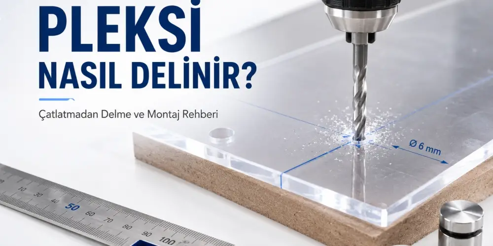 Pleksi Nasıl Delinir? Çatlatmadan Delme ve Montaj Rehberi