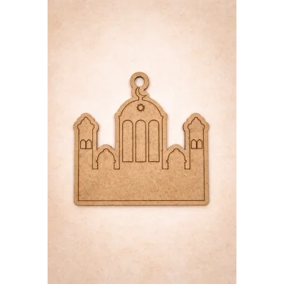 Ahşap Ramazan Camii Boyama Figürü