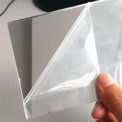 1 mm Ayna Gümüş Gri Aynalı Pleksi