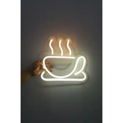 Coffee Neon Tabela Led Işık