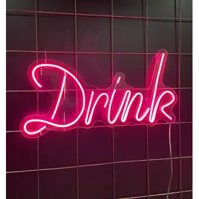 Neon Led Drink Yazısı