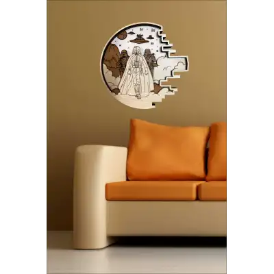 Star Wars Ahşap Duvar Dekorasyonu