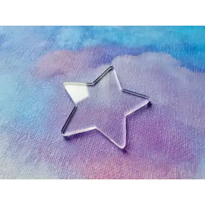 Yıldız 3 mm Şeffaf plexiglass 30 adet