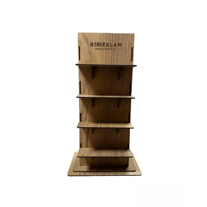 Ahşap Kozmetik Takı Ürün Standı 3 mm mdf Lazer Kesim
