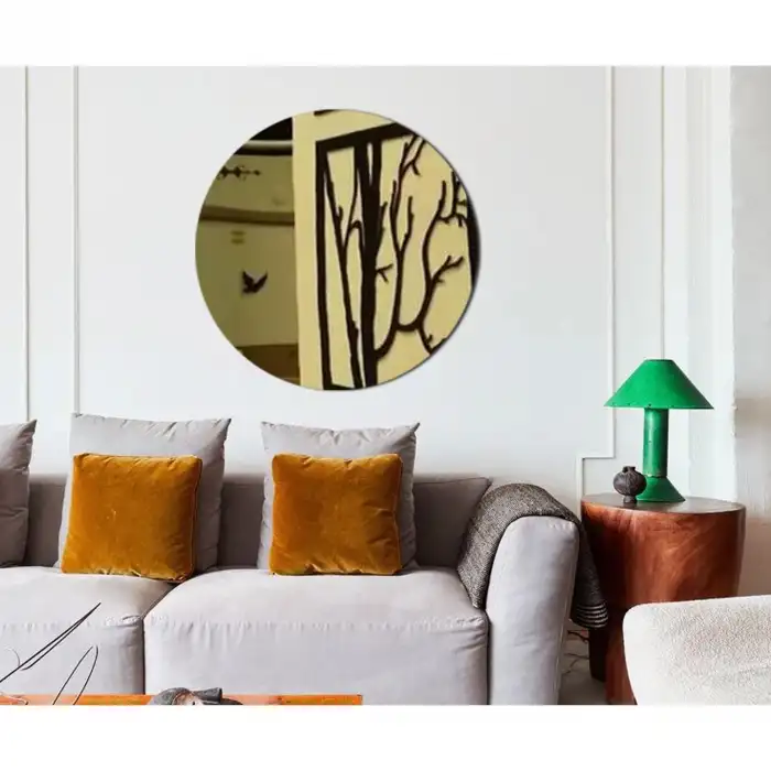 Gold & Gümüş Daire Pleksi