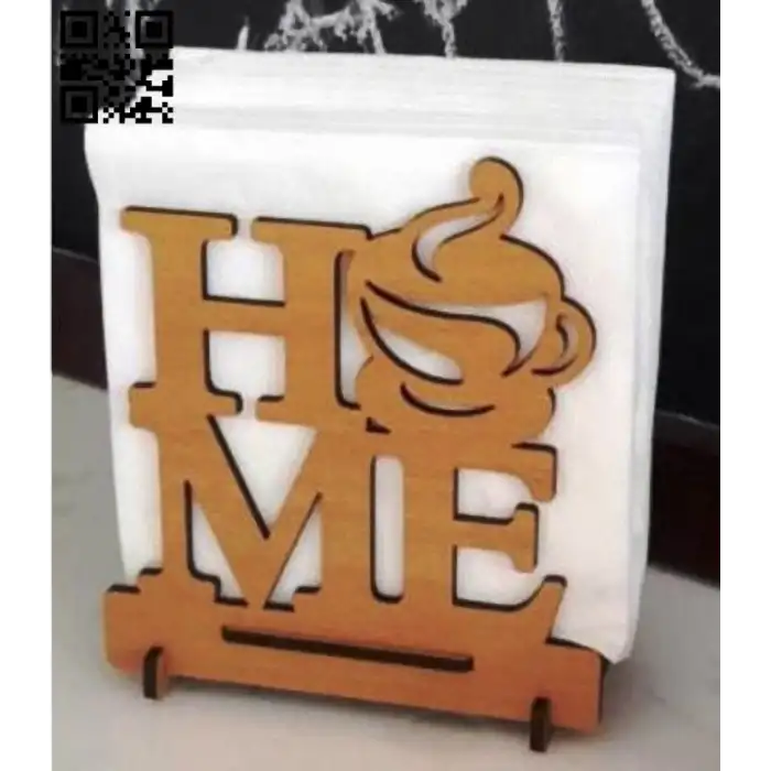 Home Yazılı Ahşap Mutfak Peçeteliği