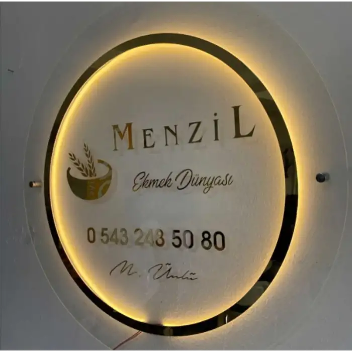 Kişiye Özel Neon İç & Dış Mekan Pleksi Tabela