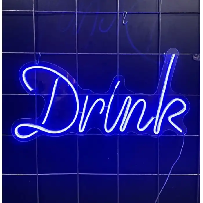 Neon Led Drink Yazısı