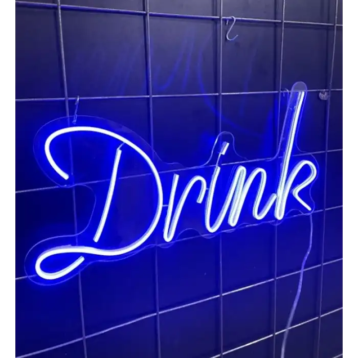 Neon Led Drink Yazısı