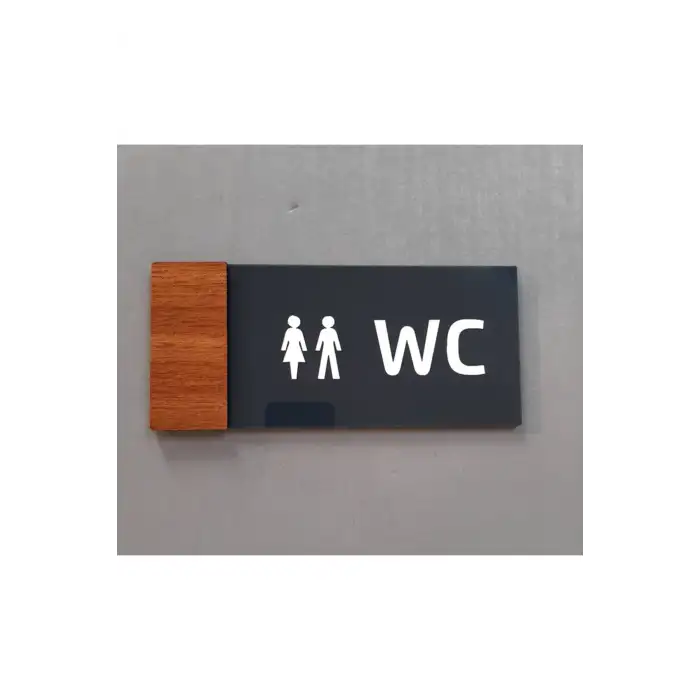 Wooden Seri Yönlendirme Tabela Levha