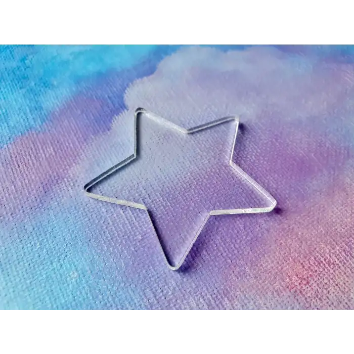 Yıldız 3 mm Şeffaf plexiglass 30 adet