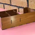 Ahşap Cafe Restoran Oteller için Masa Üstü Peçetelik 30x16