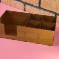 Ahşap Cafe Restoran Oteller için Masa Üstü Peçetelik 30x16