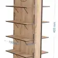 Ahşap Kozmetik Takı Ürün Standı 3 mm mdf Lazer Kesim