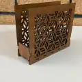 Ahşap Mutfak Peçeteliği 15x13 cm