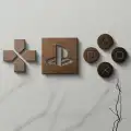 Ahşap Playstation Dekoratif Tablo