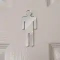 Bay Bayan Wc Kapı Yönlendirme Pleksi