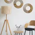 Bohem 3LÜ Ahşap Duvar Dekoru Duvar Süsü Tablo Hediyelik Eşya Mdf Lazer Kesim
