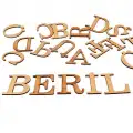Boyanabilir Ahşap Harf