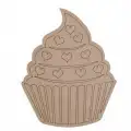 Cupcake Ahşap Boyama