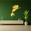 Deniz Kızı Gold Gümüş Pleksi Akrilik Cam