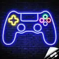 Gamer Playstation Oyun Kolu Işıklı Neon Tabela