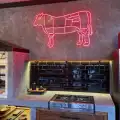 Işıklı Kasap Tabelası Neon Led İç Mekan Levha