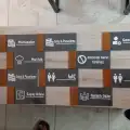 Wooden Seri Yönlendirme Tabela Levha